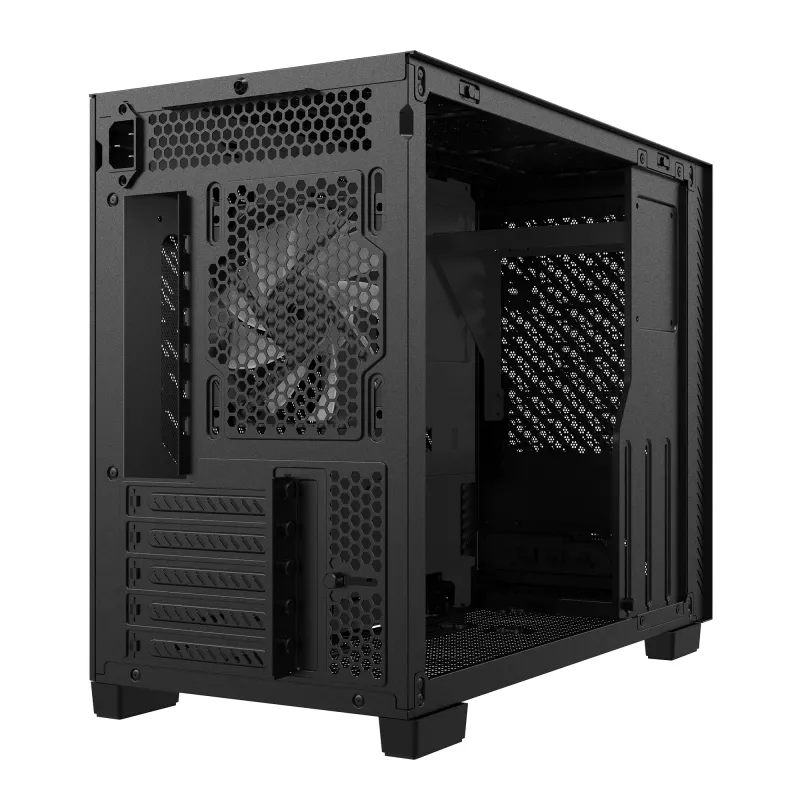 Caixa MID-TOWER XPG VALOR AIR NANO - Preto, Midi-Tower, PC, Preto, micro-ATX, Mini-ITX, SPCC, 17 cm