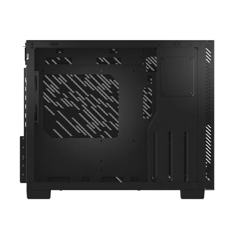Caixa MID-TOWER XPG VALOR AIR NANO - Preto, Midi-Tower, PC, Preto, micro-ATX, Mini-ITX, SPCC, 17 cm