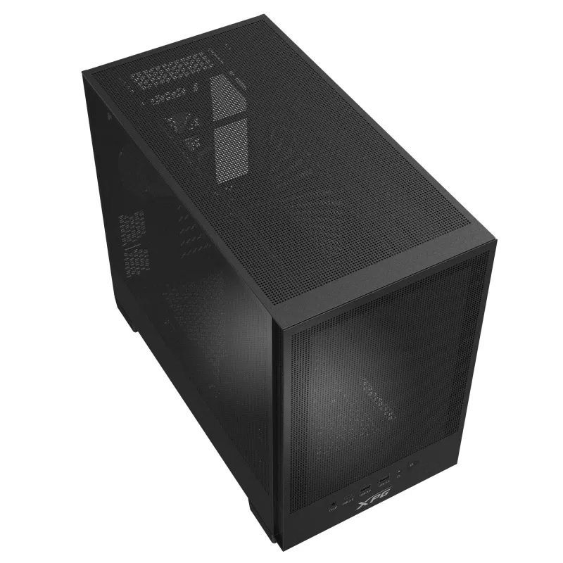Caixa MID-TOWER XPG VALOR MESH NANO – Preto, Midi Tower, PC, Preto, micro ATX, Mini-ITX, SPCC, 17 cm