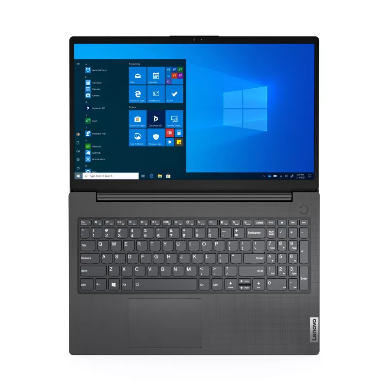 Lenovo V15 G2 IJL 82QY000VGE portátil, Intel Celeron N4500, 39,6 cm (15,6 polegadas) Full HD TN, 8 GB DDR4, SSD NVMe de 256 GB, Intel UHD Graphics, Wi-Fi 5, Windows 11 Home, teclado alemão, preto