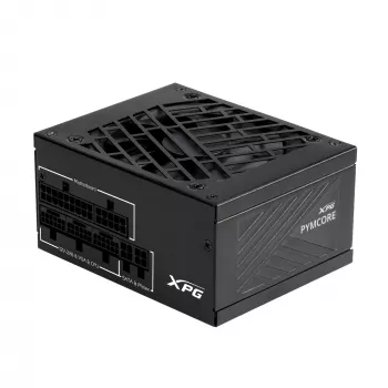 Fonte de alimentação XPG PYMCORE 850W SFX GOLD, 850 W, 100 - 240 V, 50/60 Hz, 10 A, 20 A, 70,8 A