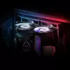 XPG VENTO PRO 120 PWM Preto, Ventoinha, 12 cm, 450 U/min, 2500 U/min, Preto, Branco