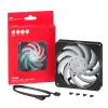 XPG VENTO PRO 120 PWM Preto, Ventoinha, 12 cm, 450 U/min, 2500 U/min, Preto, Branco