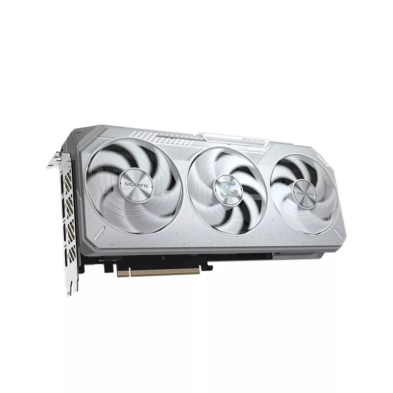 Placa gráfica GIGABYTE Radeon RX 9070 XT GAMING OC ICE 16 GB GDDR6 256-Bit PCIe 5.0 3 ventoinhas branco
