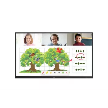 LG 86TR3PJ-B Ecrã digital plano 2,18 m (86