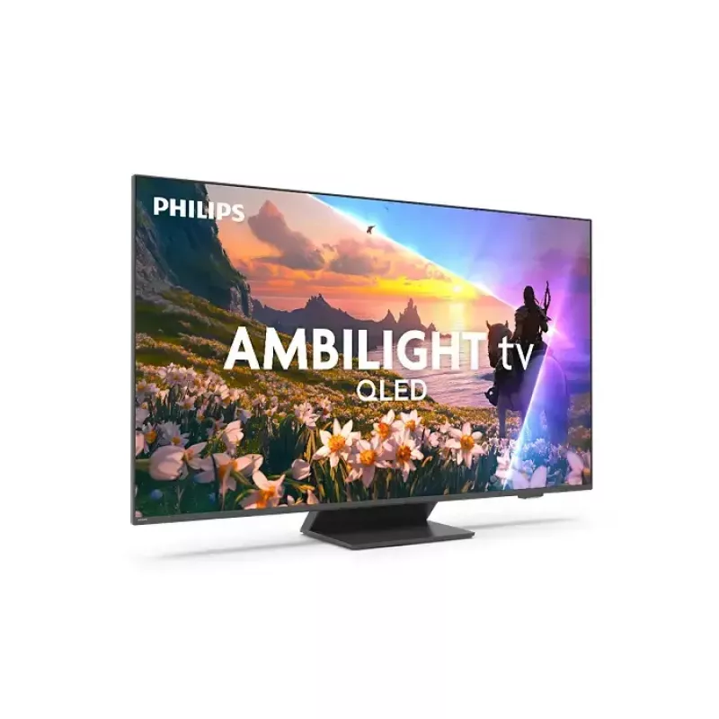 Philips 43PUS8600/12 televisor 109,2 cm (43 polegadas) 4K Ultra HD QLED Ambilight Smart TV Wi-Fi preto