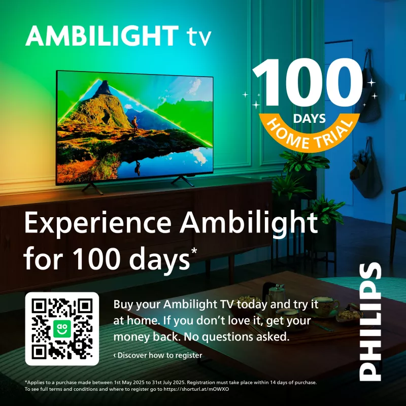 Philips Ambilight 85MLED910/12 65 inch 4K Ultra HD QD-Mini LED Televisor