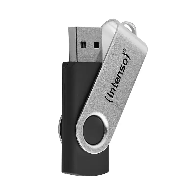 Pen USB Intenso 128 GB USB-A 3.2 Gen 1x1 preto-prateado