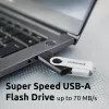 Pen USB Intenso 128 GB USB-A 3.2 Gen 1x1 preto-prateado