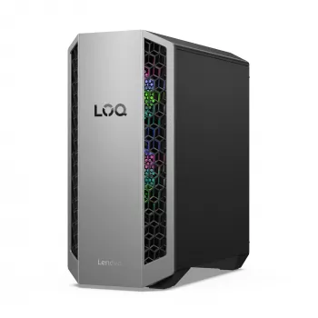 Lenovo LOQ Tower 26ADR10 AMD Ryzen™ 7 8745HX 16 GB DDR5-SDRAM 1 TB SSD NVIDIA GeForce RTX 5060 Windows 11 Home PC preto
