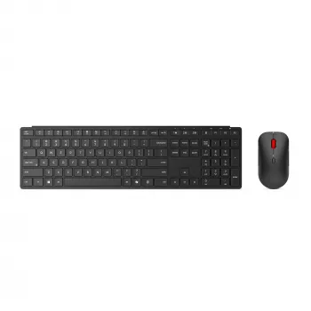 Teclado e rato Lenovo 4X31S04814 incluídos Escritório RF Wireless + Bluetooth Alemão Preto
