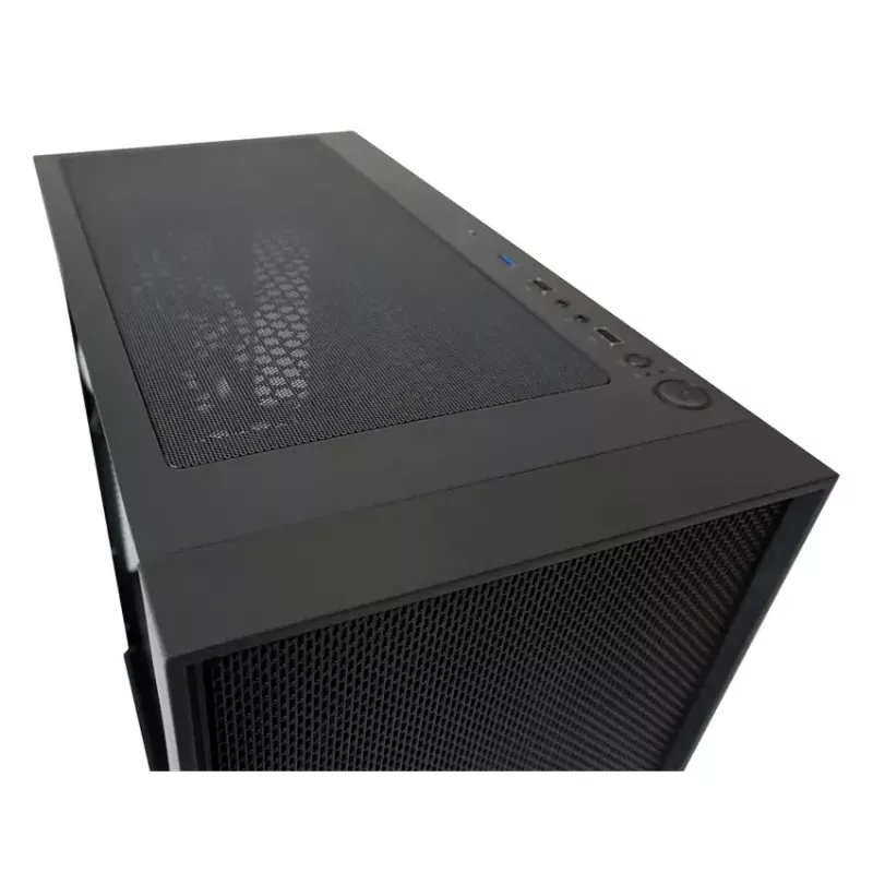 Caixa de PC LC-Power Schwarz_Wanderer_X Midi Tower Preto