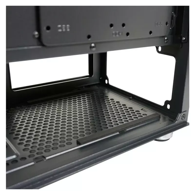 Caixa de PC LC-Power Schwarz_Wanderer_X Midi Tower Preto
