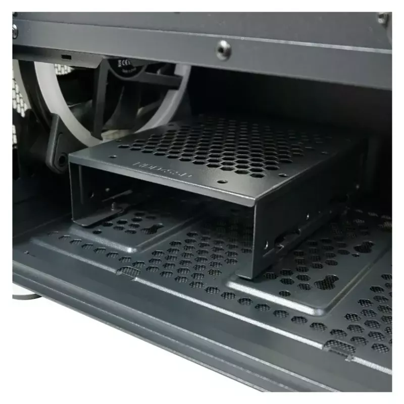 Caixa de PC LC-Power Schwarz_Wanderer_X Midi Tower Preto