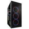 Caixa de PC LC-Power Schwarz_Wanderer_X Midi Tower Preto