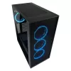 Caixa de PC LC-Power Schwarz_Wanderer_X Midi Tower Preto