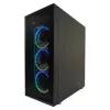 Caixa de PC LC-Power Schwarz_Wanderer_X Midi Tower Preto