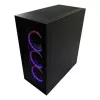 Caixa de PC LC-Power Schwarz_Wanderer_X Midi Tower Preto