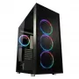 Caixa de PC LC-Power Schwarz_Wanderer_X Midi Tower Preto