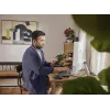 Teclado com retroiluminação com fios HP 400 Tamanho completo USB Preto