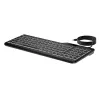 Teclado com retroiluminação com fios HP 400 Tamanho completo USB Preto
