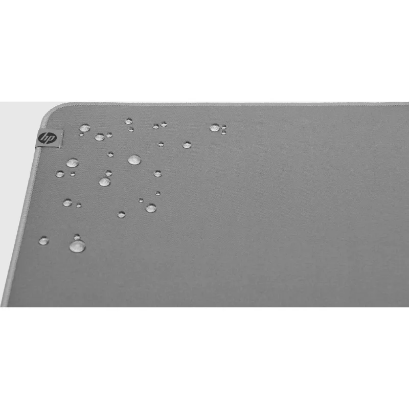 Tapete de secretária desinfetável HP 200, Cinzento, Monocromático, Polietileno tereftalato reciclado (rPET), Borracha, Base antiderrapante
