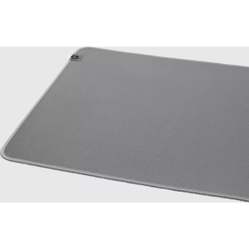 Tapete de secretária desinfetável HP 200, Cinzento, Monocromático, Polietileno tereftalato reciclado (rPET), Borracha, Base antiderrapante