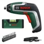Parafusadeira a bateria Bosch IXO 7 com conjunto de 32 bits, aparafusadora manual recarregável