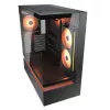 Caixa Midi-Tower COUGAR, CFV235, ARGB, vidro, preto