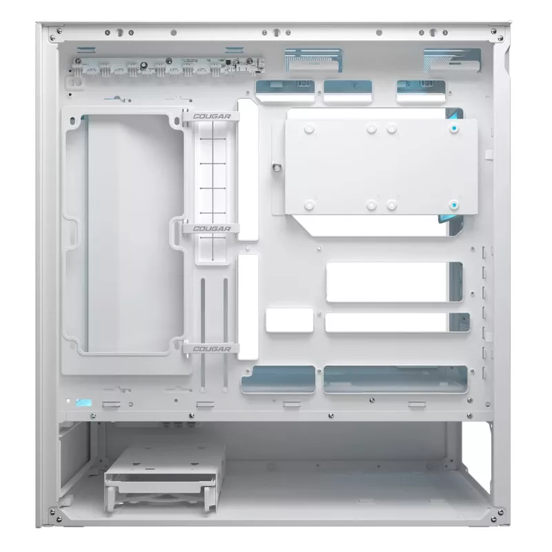 Caixa Midi-Tower COUGAR, CFV235, ARGB, Mesh, branco
