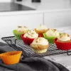Conjunto de acessórios para fritadeira Princess 182011 Aerofryer – forma de silicone para muffins
