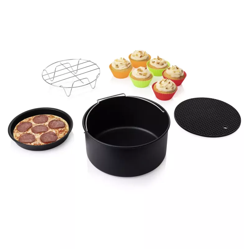 Conjunto de acessórios para fritadeira Princess 182011 Aerofryer – forma de silicone para muffins
