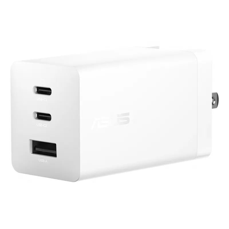Carregador ASUS 100W USB-C GaN carregador universal branco AC carregamento rápido interior