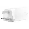 Carregador ASUS 100W USB-C GaN carregador universal branco AC carregamento rápido interior