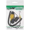 InLine pulseira antiestática para sessões de trabalho ESD seguras PC/servidor preto 34g