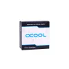 Alphacool ES D-Plug conector de encaixe, G1/4 macho para G1/4 macho, preto