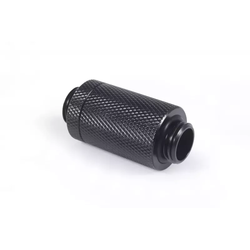 Alphacool ES D-Plug conector de encaixe, G1/4 macho para G1/4 macho, preto