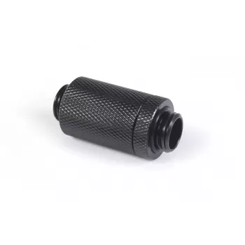 Alphacool ES D-Plug conector de encaixe, G1/4 macho para G1/4 macho, preto