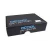Bloco de água Alphacool 12993 acetal cobre níquel preto 52mm 56mm 22.5mm