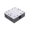 Bloco de água Alphacool 12993 acetal cobre níquel preto 52mm 56mm 22.5mm