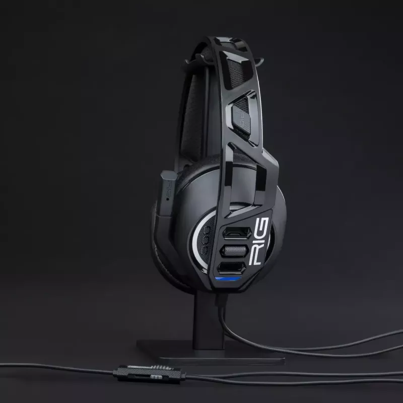 Nacon RIG 300 PRO HS auscultadores gaming, pretos