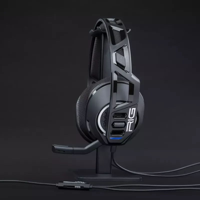 Nacon RIG 300 PRO HS auscultadores gaming, pretos