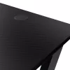 Secretária Trust GXT 700 Omnius preta estrutura metálica retangular 1200x600x740mm