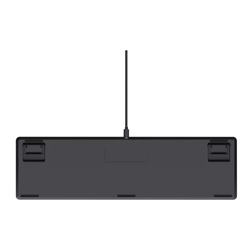 Trust GXT 866 Torix 24910 teclado mecânico para jogos, com fio USB, retroiluminado, QWERTY US International, preto
