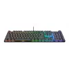 Trust GXT 866 Torix 24910 teclado mecânico para jogos, com fio USB, retroiluminado, QWERTY US International, preto