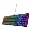 Trust GXT 866 Torix 24910 teclado mecânico para jogos, com fio USB, retroiluminado, QWERTY US International, preto