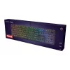 Trust GXT 866 Torix 24910 teclado mecânico para jogos, com fio USB, retroiluminado, QWERTY US International, preto