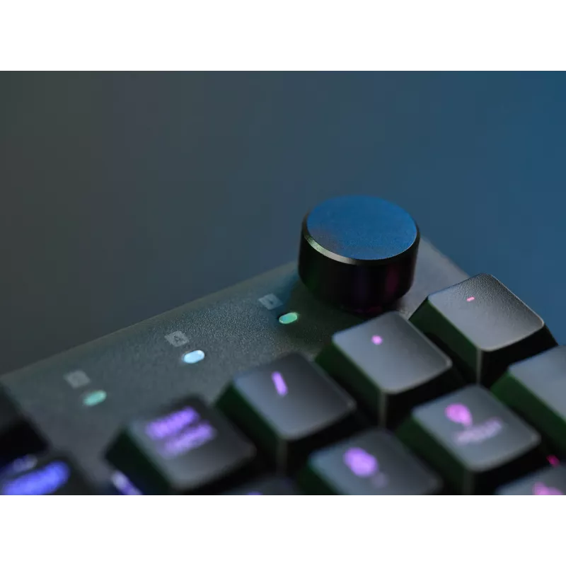 Trust GXT 866 Torix 24910 teclado mecânico para jogos, com fio USB, retroiluminado, QWERTY US International, preto