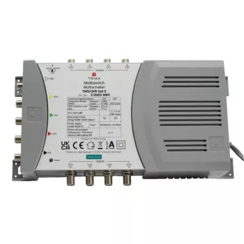 Multiswitch de satélite Triax 318602 5 entradas 8 saídas
