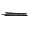 Cherry KC 500 MX LP G8A-25550HOADE-2 teclado mecânico, TKL, Cherry MX Low Profile 2.0 Ivory, retroiluminado, com fio, QWERTZ alemão, preto